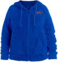 Buffalo Bills NFL Womens Sherpa Soft Zip Up Jacket