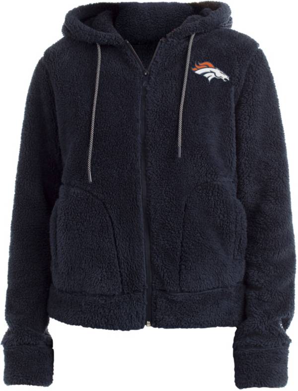broncos zip hoodie
