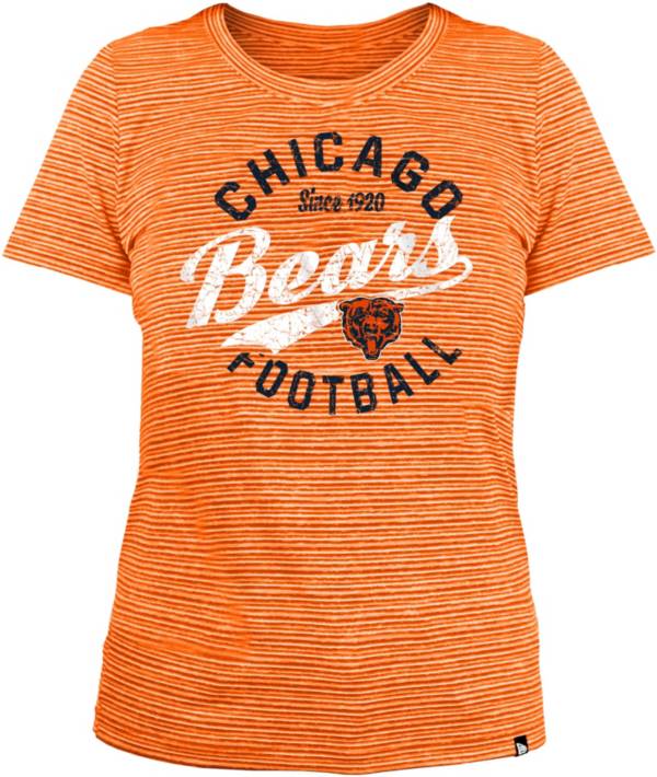 New Era Women's Chicago Bears Space Dye Orange T-Shirt product image