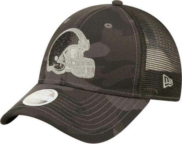 New Era Women's Cleveland Browns Camoglam Dark Grey 9Forty Adjustable Hat product image