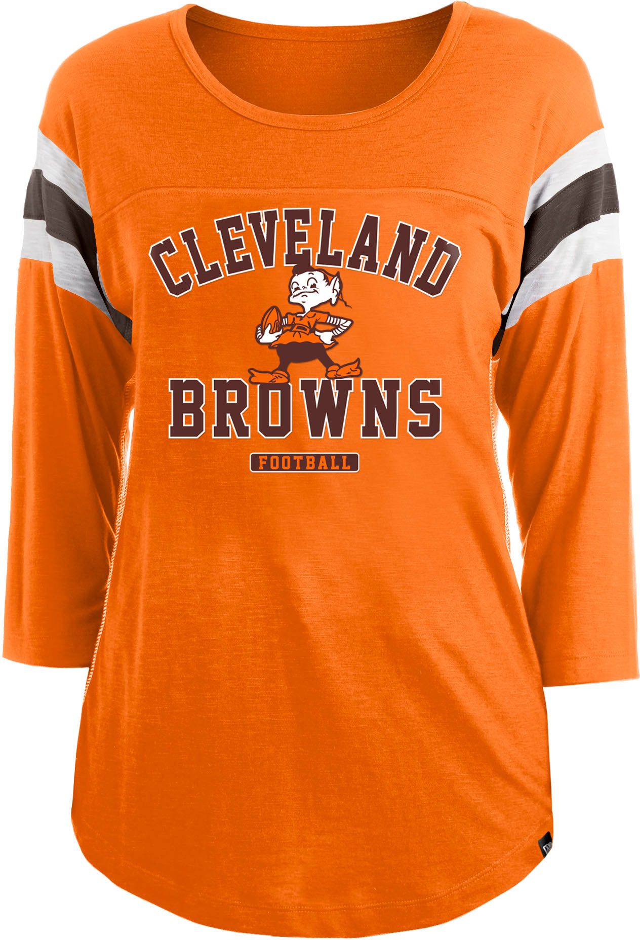 Team Apparel, Tops, Womens Brown Cleveland Browns Long Sleeve Shirt