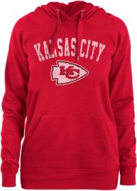 Women's Kansas City Chiefs Fanatics Branded Red Doubleface Slub Pullover  Hoodie