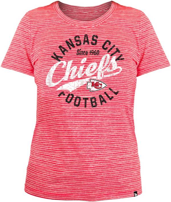 New Era Women's Kansas City Chiefs Space Dye Red T-Shirt product image