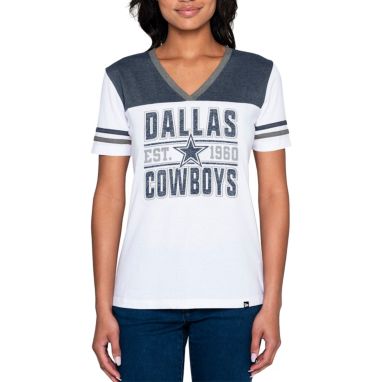 sorry, New Era Women's Dallas Cowboys Establish White V-Neck T-Shirt is currently out of stock