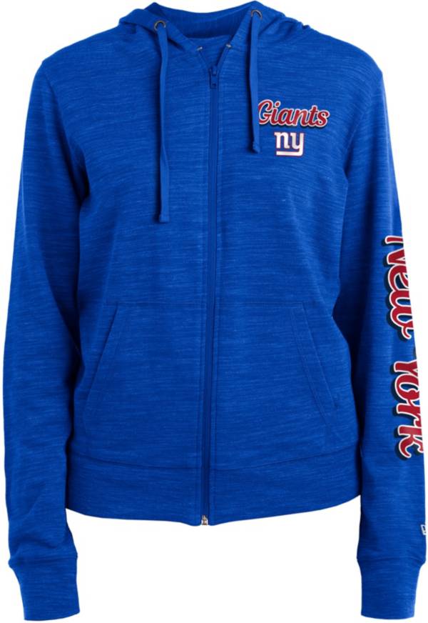New Era Women's New York Giants Royal Space Dye Full-Zip Jacket product image