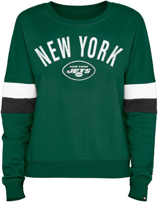 New Era Women's New York Jets Green Brush Fleece Crew product image