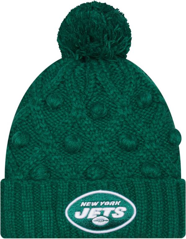 New Era Women's New York Jets Toasty Green Knit Beanie product image