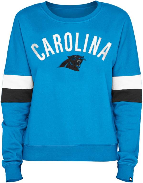 New Era Women's Carolina Panthers Blue Brush Fleece Crew product image