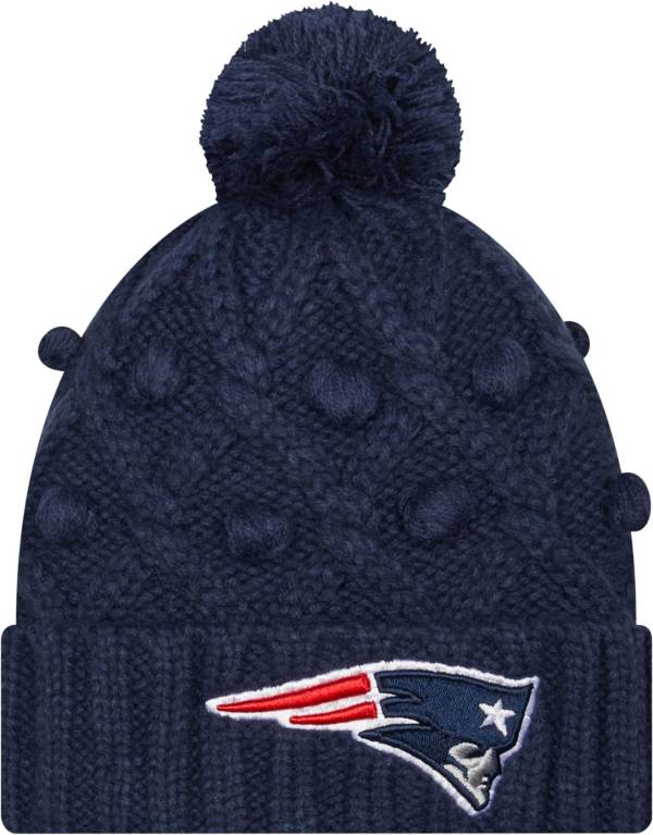 New Era Women's New England Patriots Toasty Navy Knit Beanie product image
