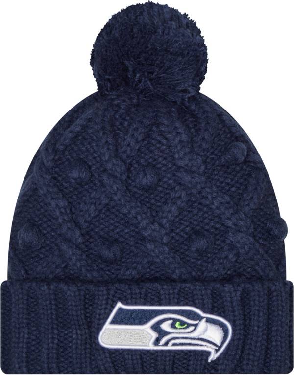 New Era Women's Seattle Seahawks Toasty Navy Knit Beanie product image