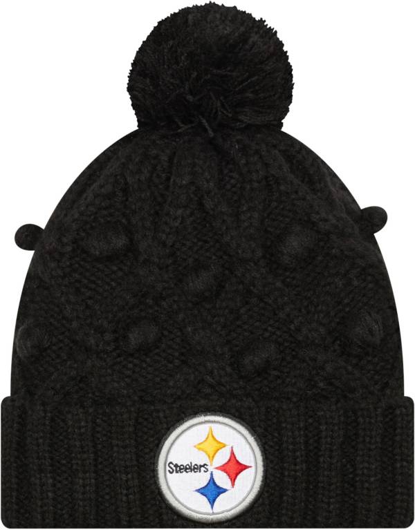 New Era Women's Pittsburgh Steelers Core Classic Black Toasty Knit Hat