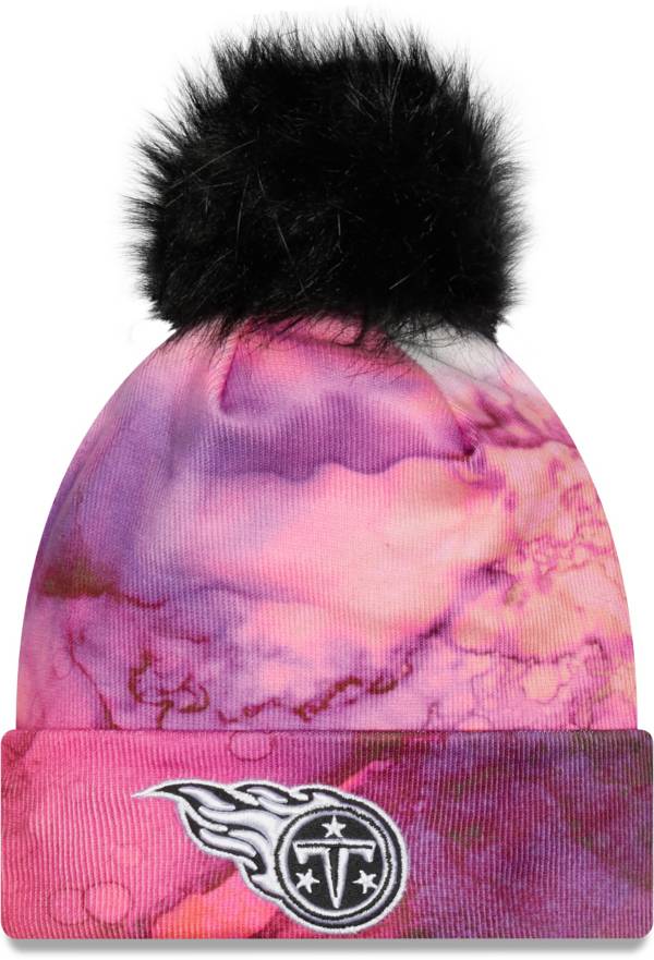 New Era Women's Tennessee Titans Crucial Catch Tie Dye Knit Beanie product image