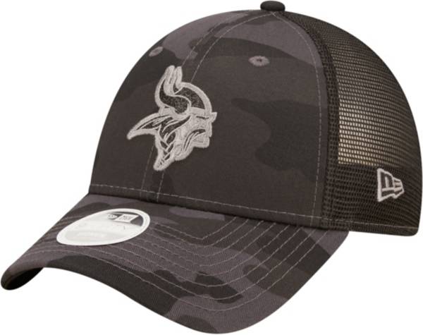 New Era Women's Minnesota Vikings Camoglam 9Forty Grey Adjustable Hat product image