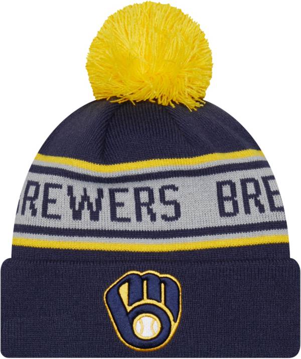 New Era Youth Milwaukee Brewers Navy Repeat Knit product image