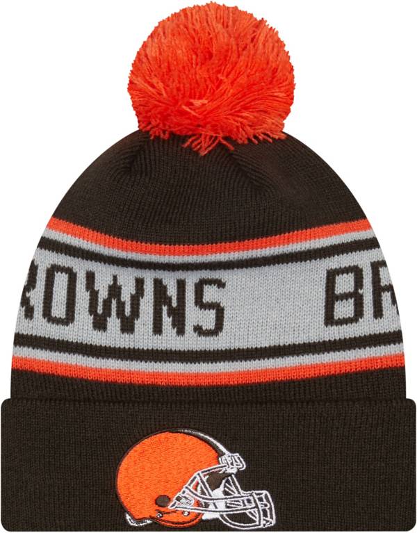 New Era Youth Cleveland Browns Repeat Brown Knit Hat product image