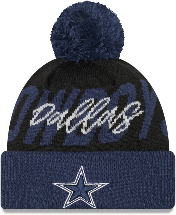 New Era Youth Dallas Cowboys Confident Navy Knit Beanie product image
