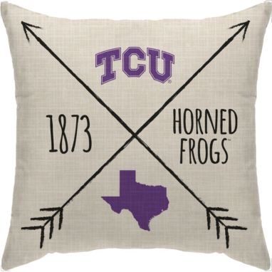sorry, Pegasus Sports TCU Horned Frogs Cross Décor Pillow is currently out of stock