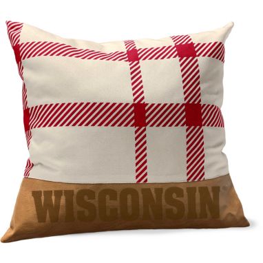 sorry, Pegasus Sports Wisconsin Badgers Faux Leather Pillow is currently out of stock