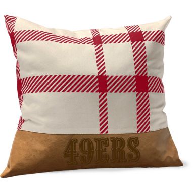 sorry, Pegasus Sports San Francisco 49ers Faux Leather Pillow is currently out of stock
