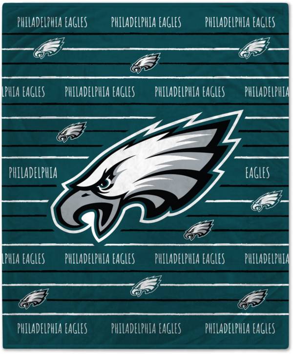 Circunstancias imprevistas Anciano novato NFL Philadelphia Eagles Logo Stripe Blanket | Dick's Sporting Goods