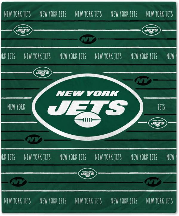 New York Jets Stripe Logo Track Jacket FOCO