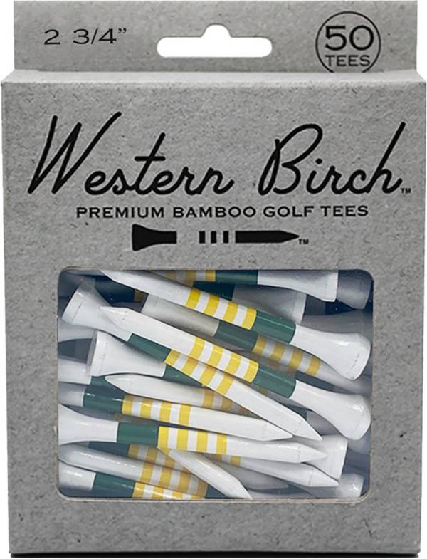 Western Birch Signature Emerald 2.75" Golf Tees - 50 Pack product image