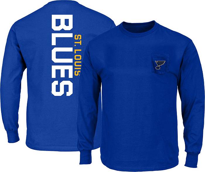 Concepts Sport Men's Navy St. Louis Blues Big and Tall Pullover