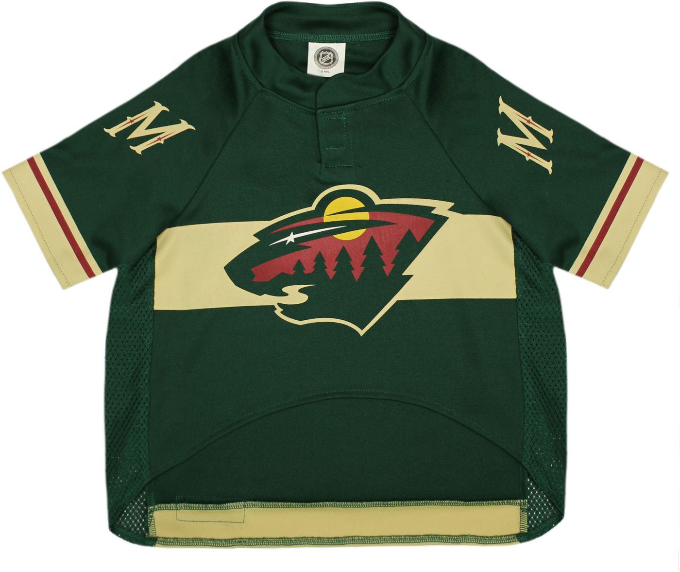 Pets First NHL Minnesota Wild Pet Jersey Dick s Sporting Goods