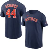 Yordan Alvarez #44 Houston Astros 2022 World Series Orange Jsy Fan Made All  Size