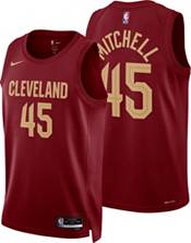 Nike Nba Cleveland Cavaliers Mitchell #45 Jersey in Black for Men