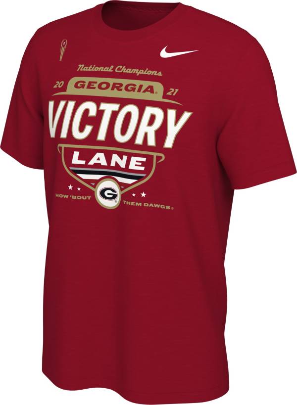 Nike 2021 National Champions Georgia Bulldogs Alternate Locker Room T-Shirt