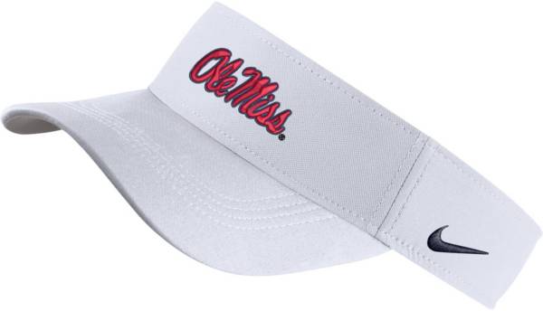 Overlegenhed vulkansk At hoppe Nike Men's Ole Miss Rebels White Lane Kiffin Dri-FIT Visor | Dick's  Sporting Goods