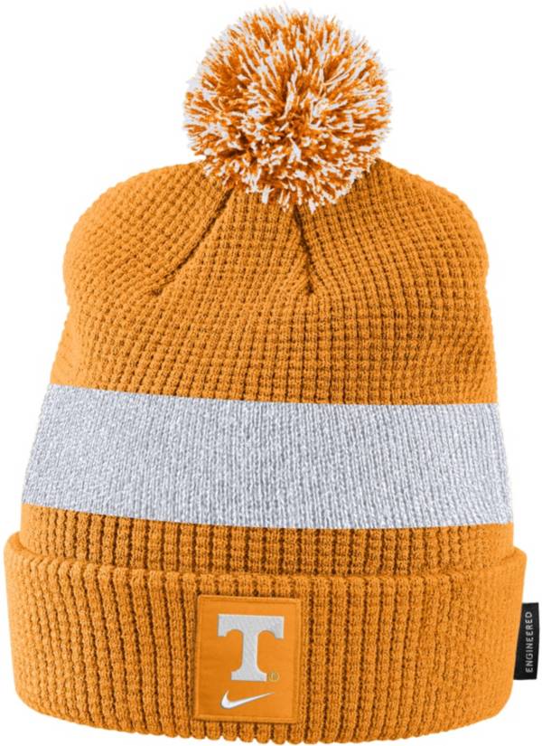 Nike Tennessee Volunteers Tennessee Orange Football Sideline Cuffed Pom Beanie product image