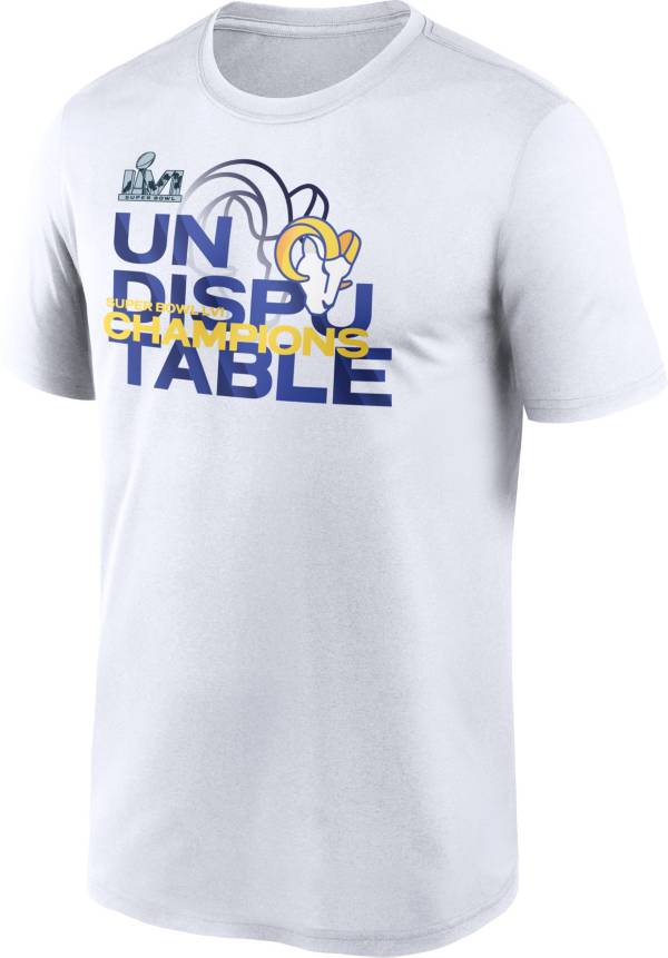 Nike 2021 Super Bowl LVI Champions Los Angeles Rams Undisputable T-Shirt