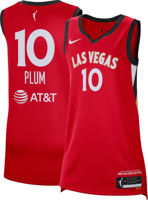 Nike Women's Las Vegas Aces Kelsey Plum #10 Red Jersey product image