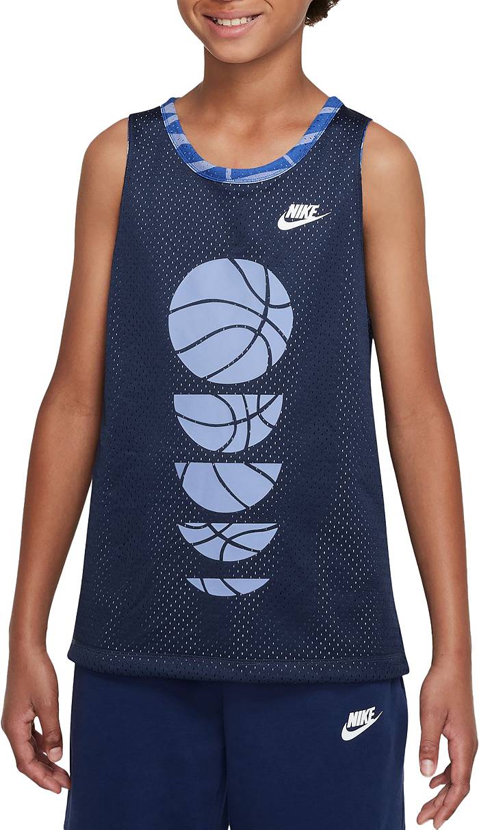Nike Team Kids Reversible Basketball Jersey NT0204-657