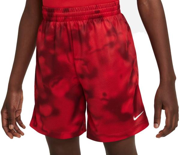 Nike Dri-FIT Multi+ Big Kids' Printed Training Shorts product image