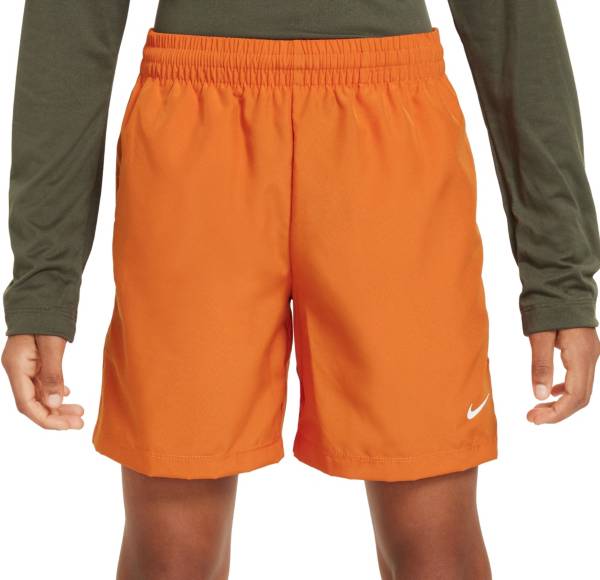 Set of Nike Pro sports bra and shorts (Orange) / S size, Men's