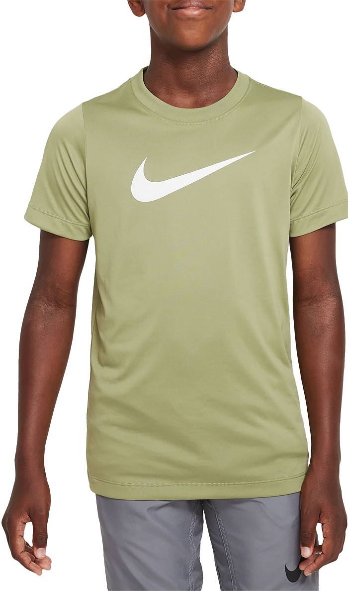 bælte Besøg bedsteforældre kontanter Nike Boys' Dri-FIT Swoosh T-Shirt | Dick's Sporting Goods