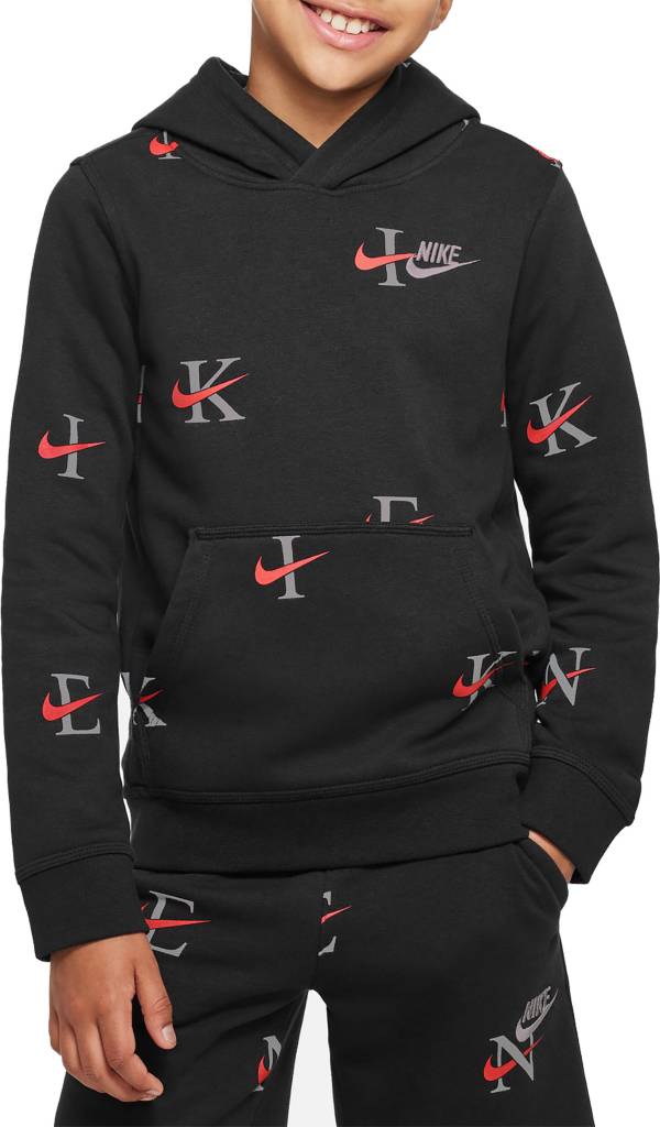 Nike Boys' Sportswear Club All Over Print Hoodie product image