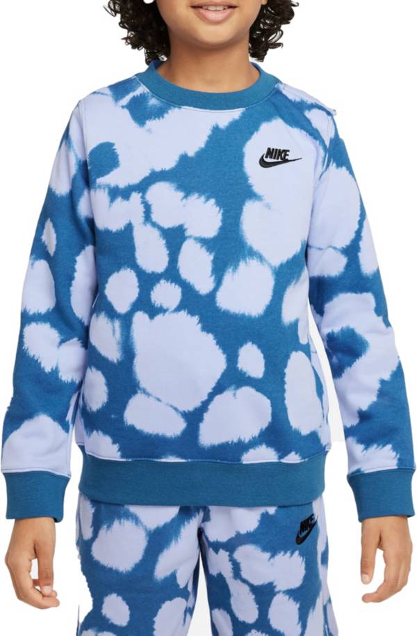 Nike Boys' Sportswear Printed French Terry Sweatshirt product image