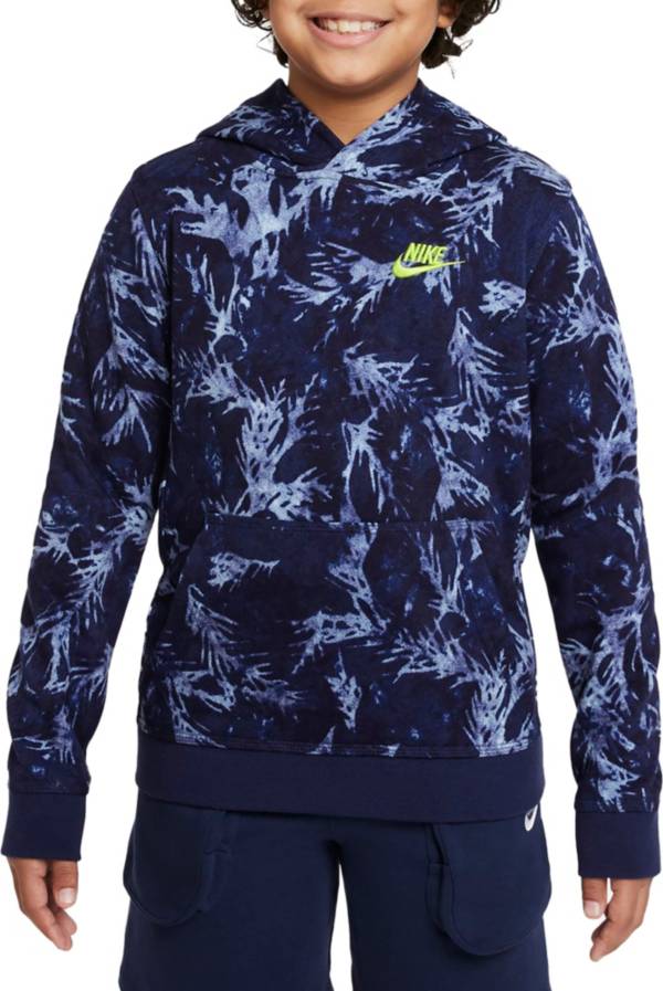 Nike Boys' Sportswear Printed French Terry Hoodie product image