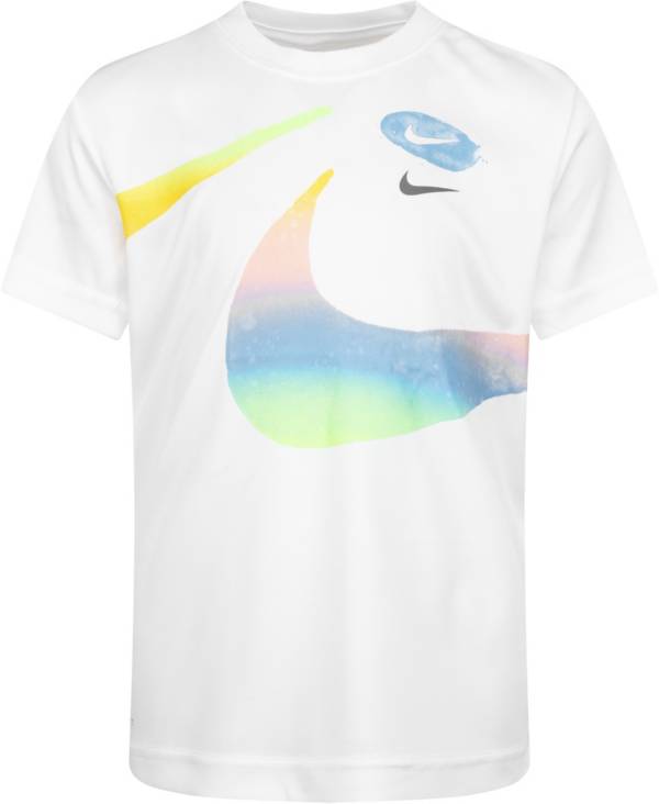 Nike Little Boys' Watercolor Split Swoosh T-Shirt product image