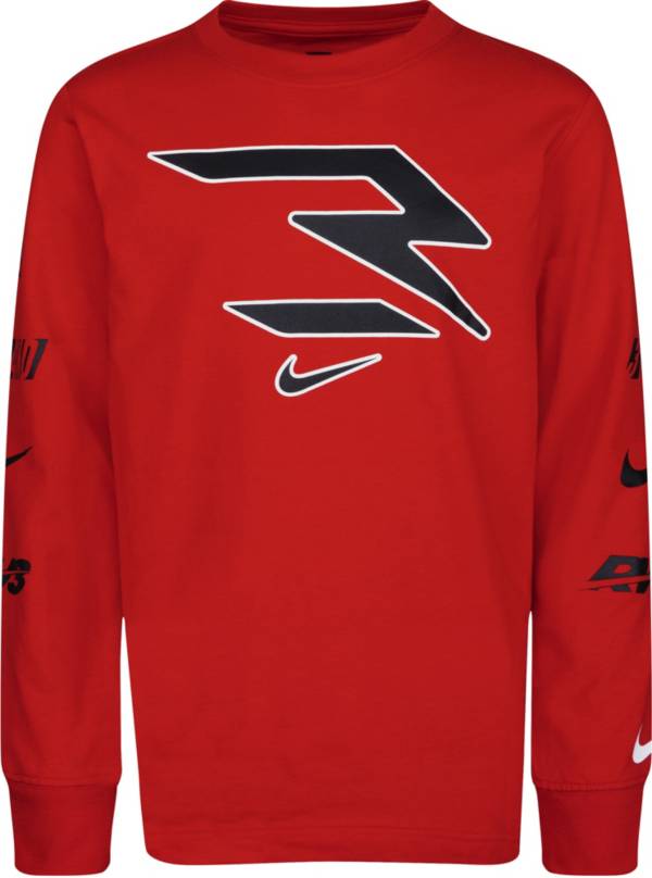 Nike 3BRAND by Russell Wilson Boys' Long Sleeve Icon T-Shirt product image