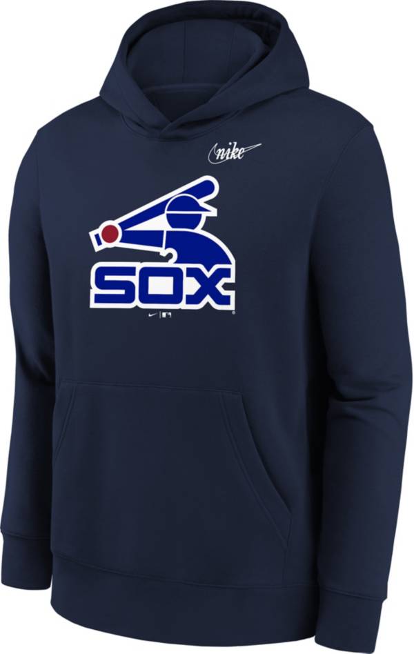 Nike Youth Boys' Chicago White Sox Navy Logo Pullover Hoodie product image