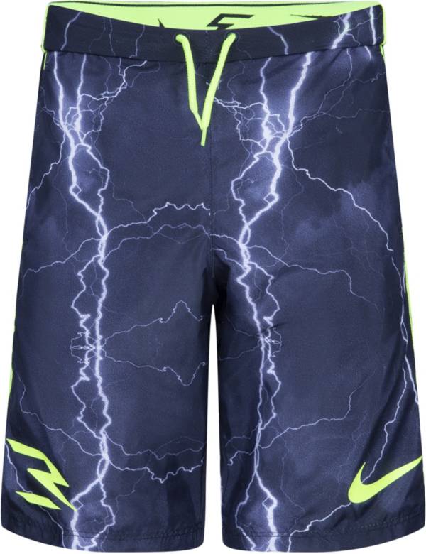 Nike Boys' 3BRAND by Russell Wilson Lightning Shorts