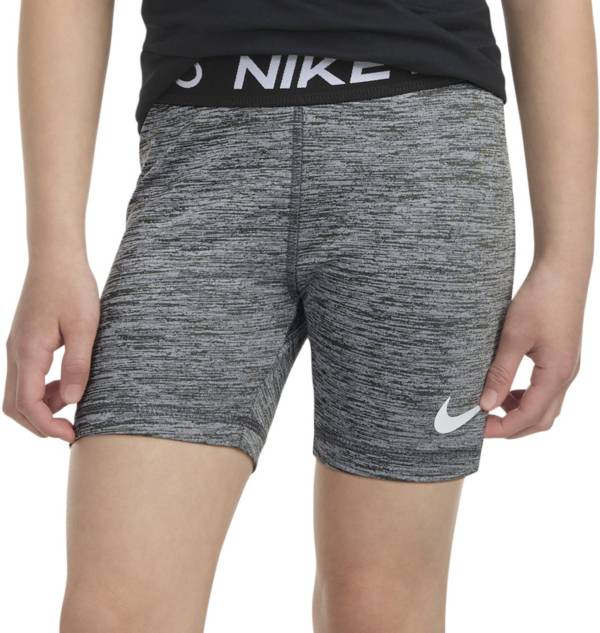 Grey nike sales shorts girls