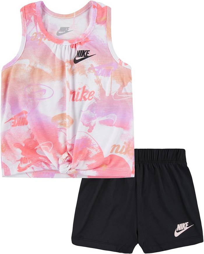 Nike Toddler Girls' Summer Daze Jersey Short Set 2-Piece