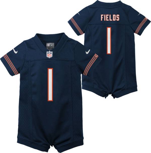 Nike Infant Chicago Bears Justin Fields #1 Romper Onesie product image