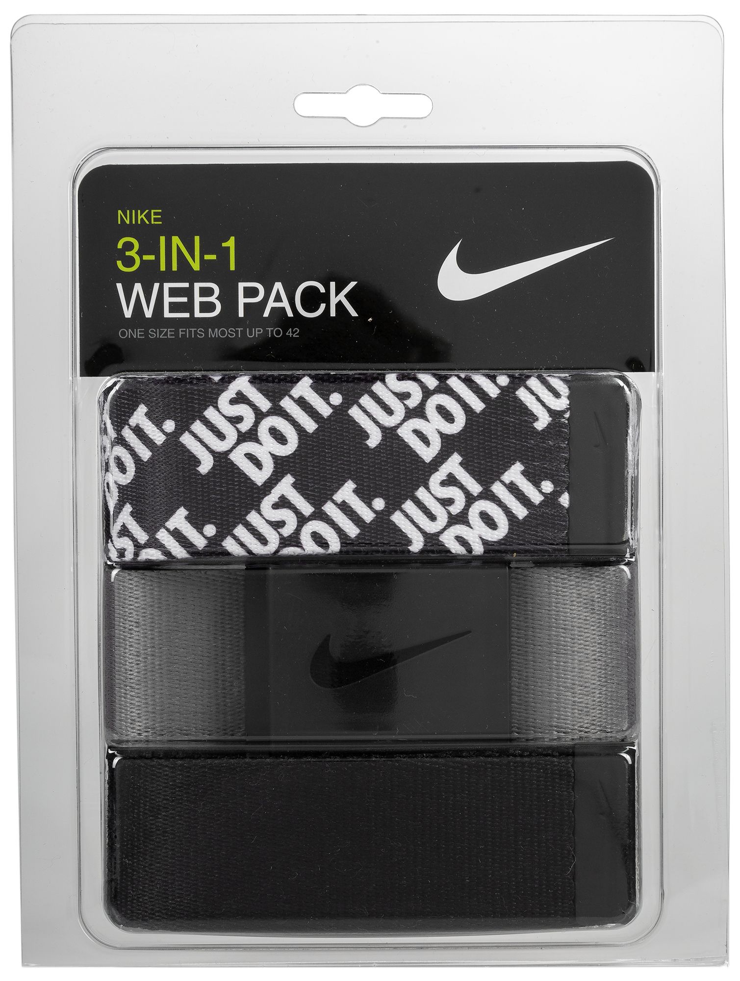 Men's Nike 3 Pack Web Belt